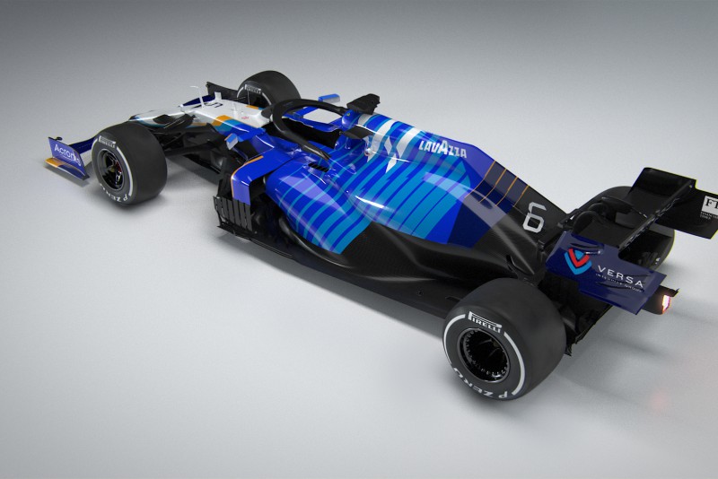 Williams FW43B - malowanie na sezon 2021