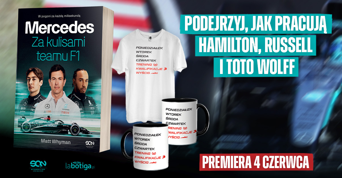 Za kulisami zespołu F1. Rusza przedsprzedaż książki o Mercedesie