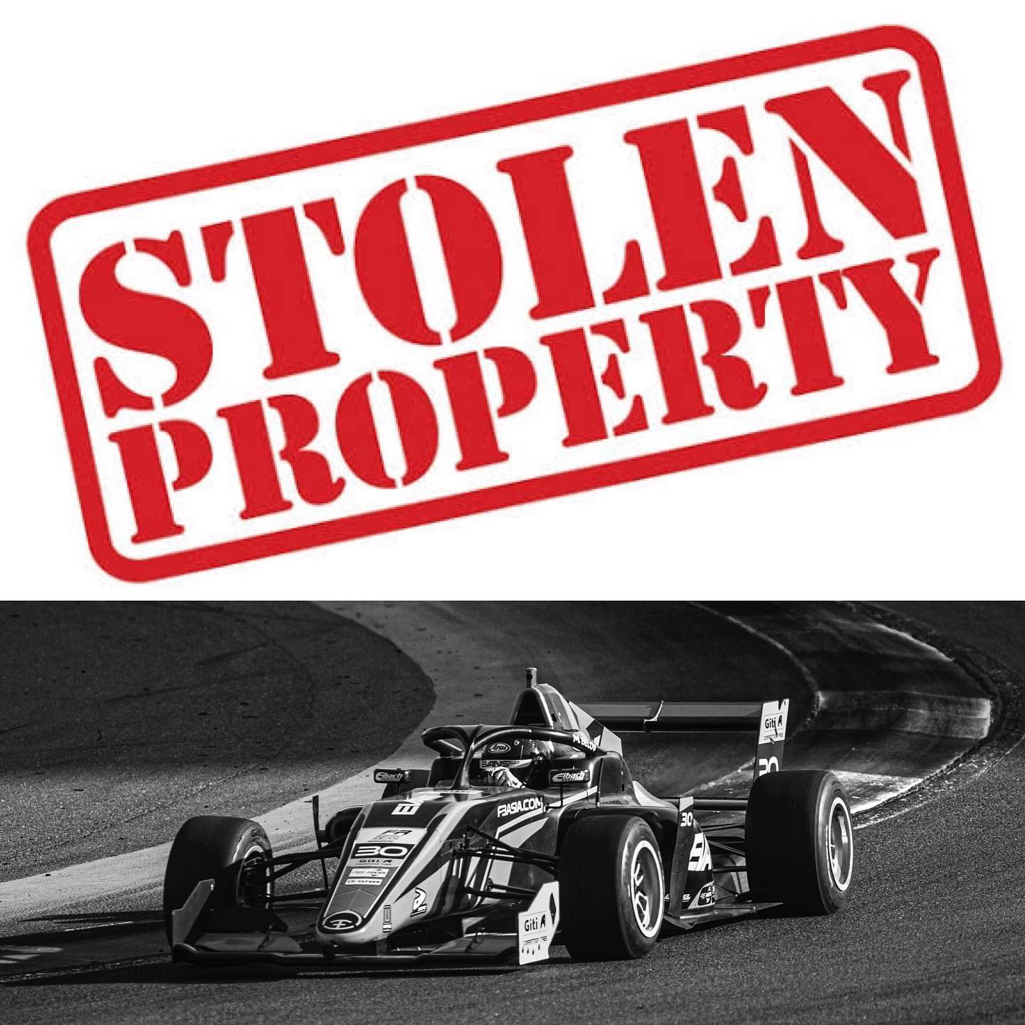 Zespół Evans GP zgłosił kradzież swojego bolidu