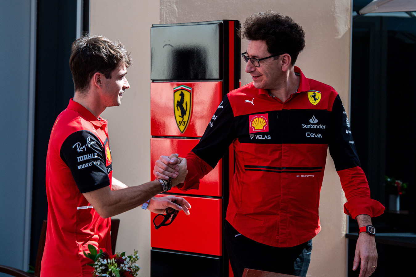 Binotto zaskoczony pytaniem o przyszłość w Ferrari