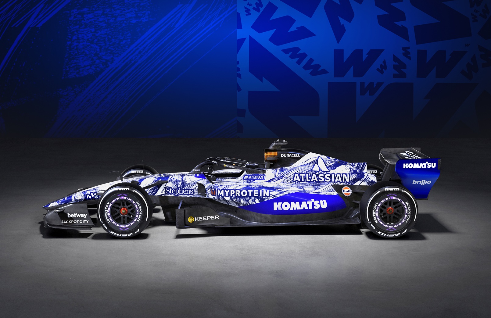 PREZENTACJA TESTOWEGO MALOWANIA BOLIDU WILLIAMS FW48 NA TESTY F1 PRZED SEZONEM 2026