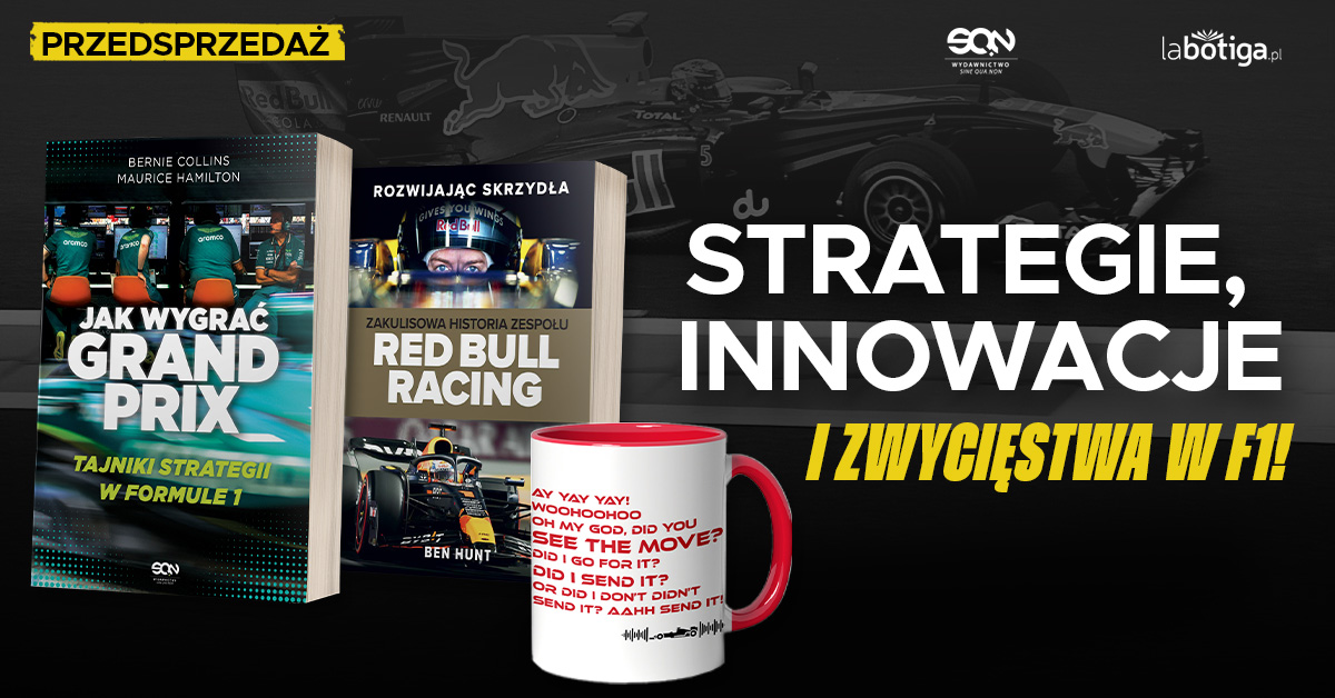 Nowe książki o F1: Poznaj historię Red Bulla i tajniki strategii