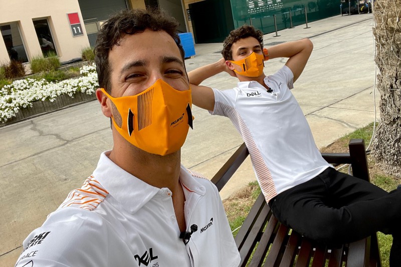 Daniel Ricciardo i Lando Norris