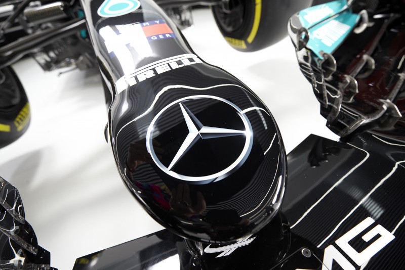 Bolid Mercedesa na sezon 2021 - Mercedes-AMG W12 E Performance