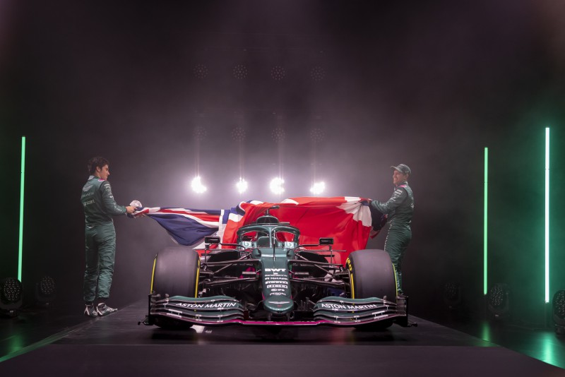 Aston Martin AMR21 - bolid zespołu na sezon 2021 Formuły 1