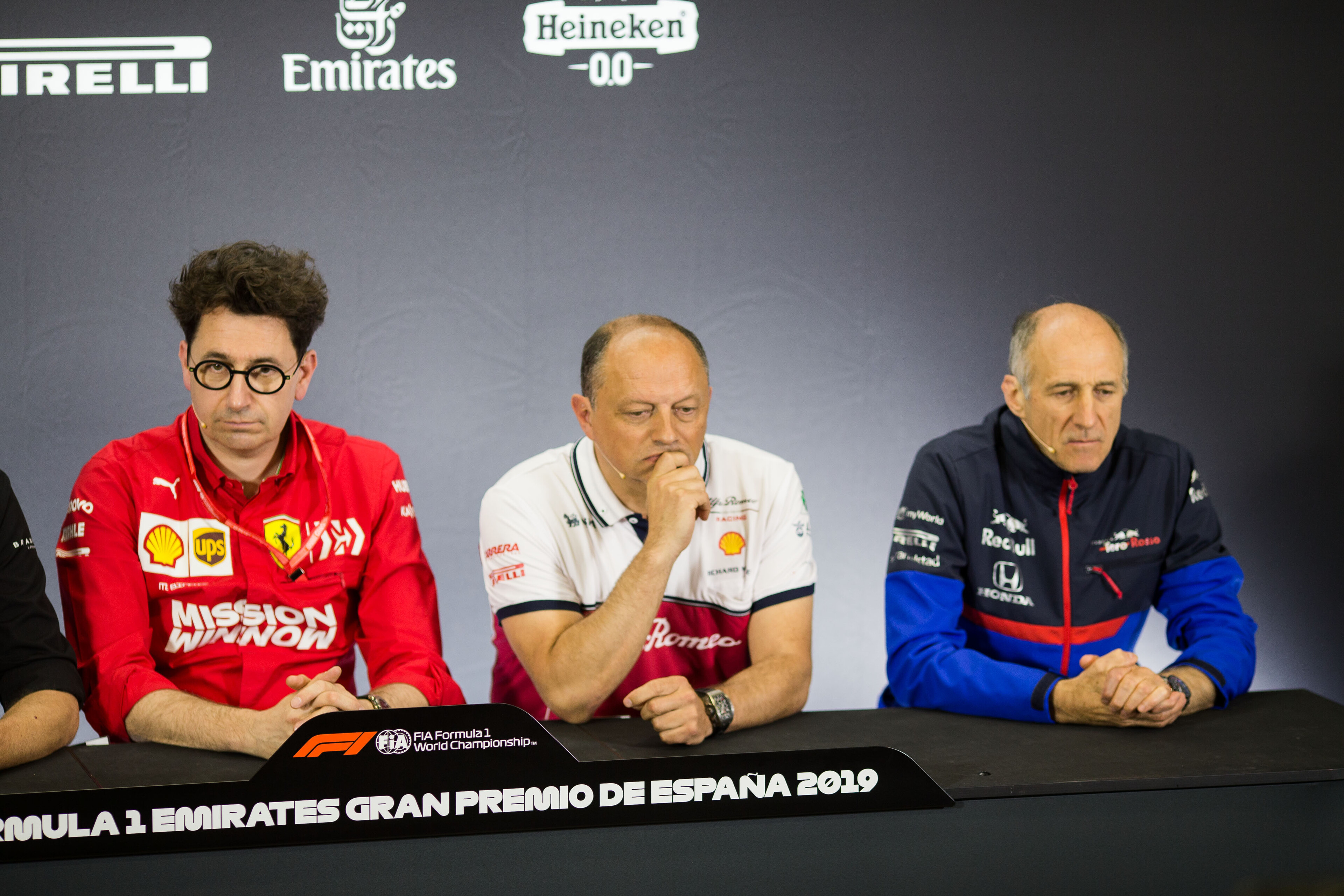 Ferrari zareagowało na plotki o zastąpieniu Binotto przez Vasseura