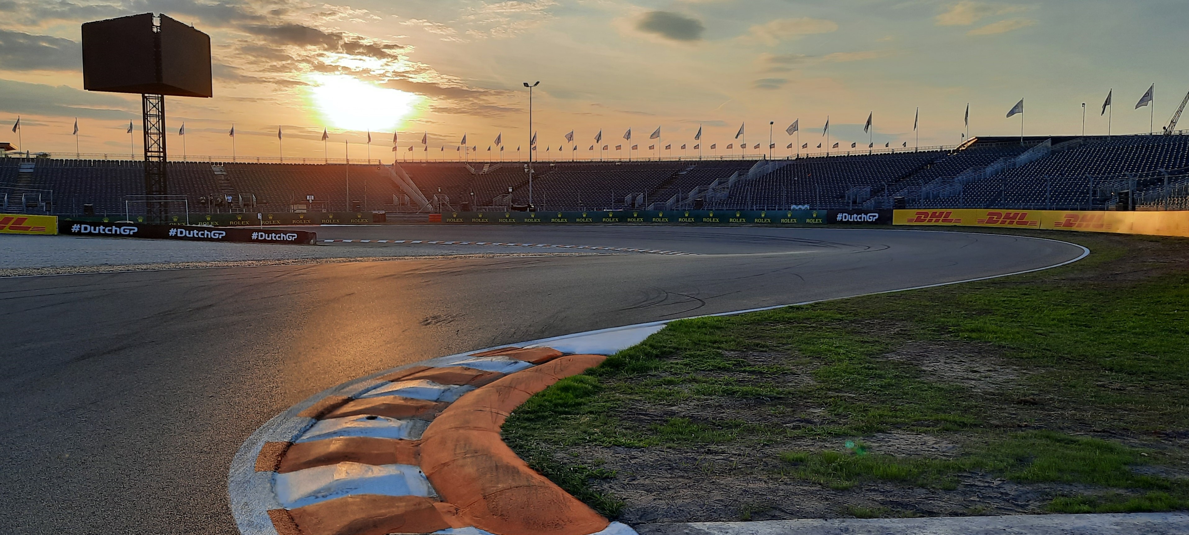 Zandvoort at sunset, 2022 Dutch GP