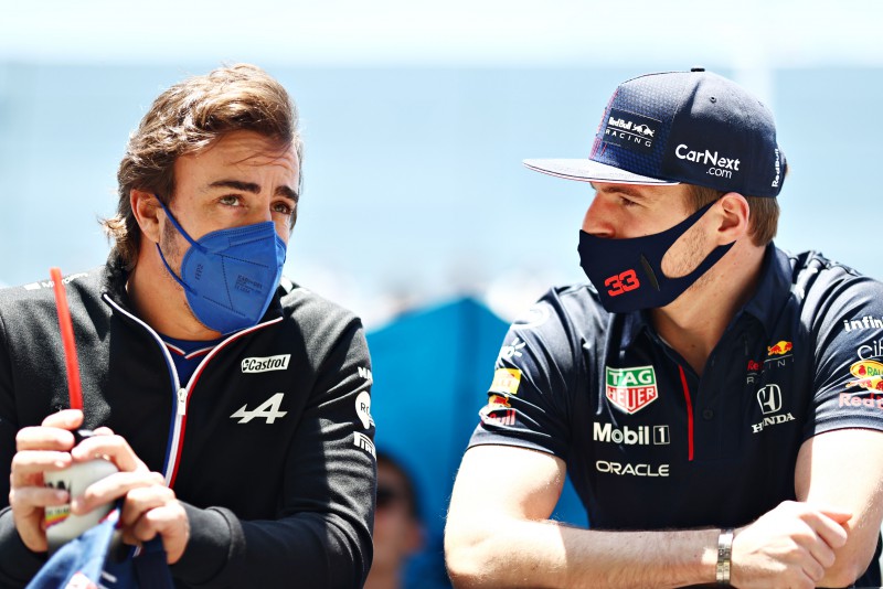 Fernando Alonso, Max Verstappen