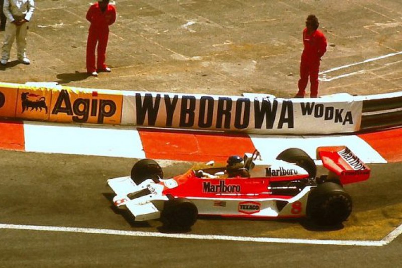 GP Monako 1978 - reklama Wyborowej