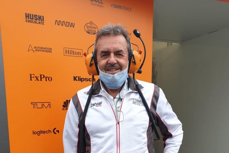 Dr Riccardo Ceccarelli podczas GP Austrii 2020