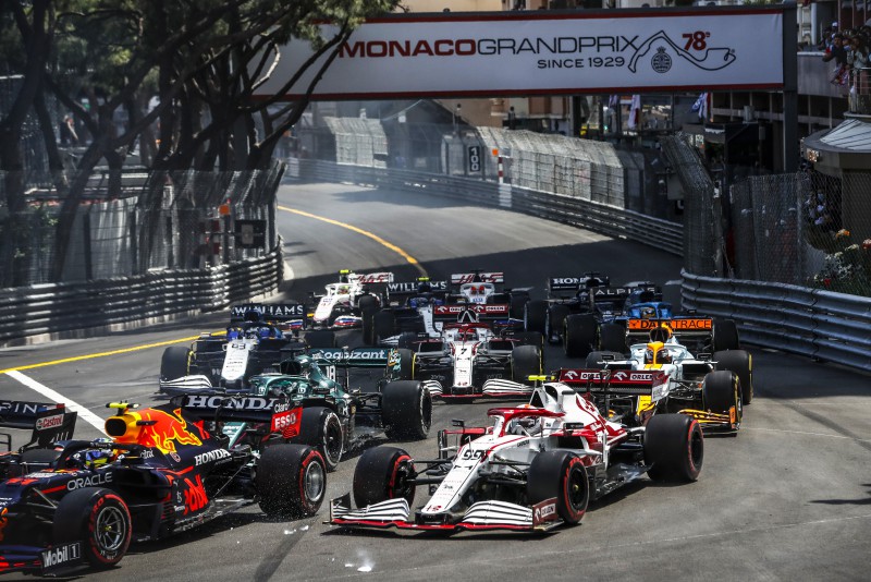 GP Monako - start 